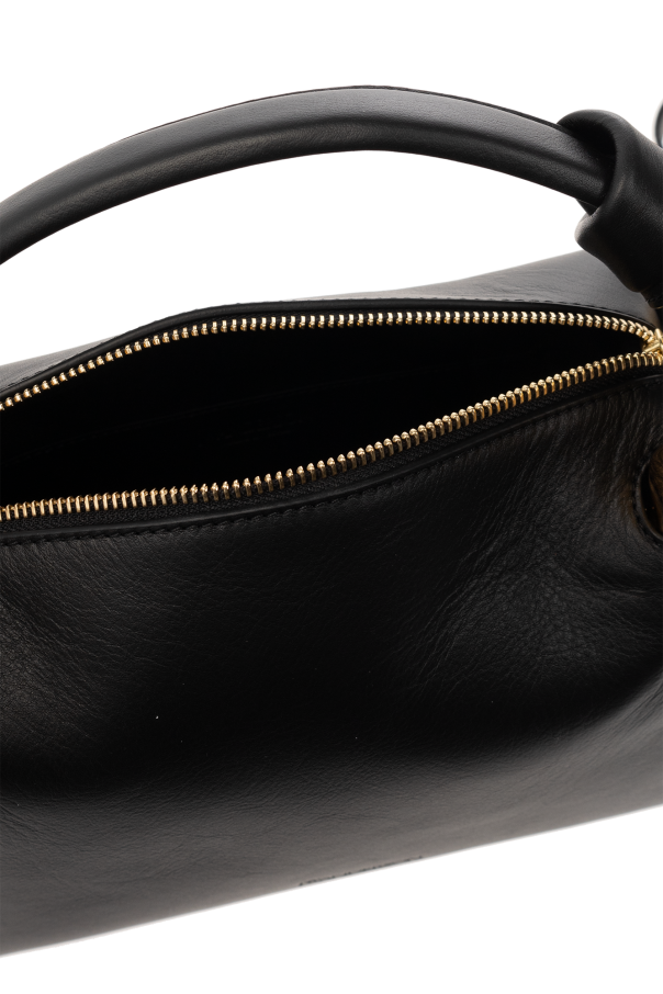 ショルダーバッグ・ポシェット JW ANDERSON Woman Shoulder bag Black HB0565FA0305 999 Loafer leather shoulder bag in black - JW Anderson | Mytheresa